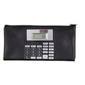 Document and Deposit Bag with Solar Calculator